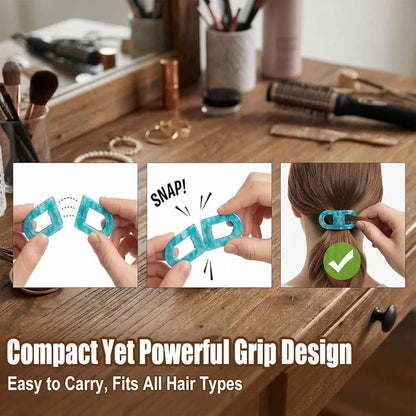 2Pcs Premium Magnetic Hair Claw Clips.