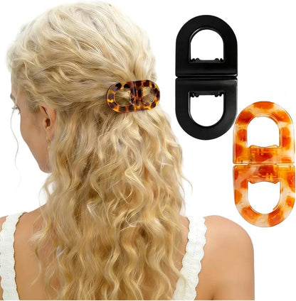 2Pcs Premium Magnetic Hair Claw Clips.